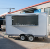 &Ccedil;in Fabrikası Pizza Kahve Van Sosisli Sandvi&ccedil;ler İ&ccedil;in Mobil Gıda Kamyonu 