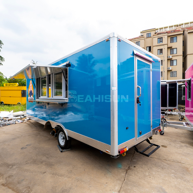 Rimorchio per alimenti Blue Square-5,5 m