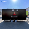 SEAHISUN Spicy Pot Food Trailer - Draganlegt fars&iacute;maeldh&uacute;s fyrir g&ouml;tumat
