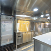 M&oacute;vil personalizado Street Kitchen Coffee Snack Helado Hot Dog Cocina de viaje de acero inoxidable Airstream Food Truck Trailer con equipo para la venta