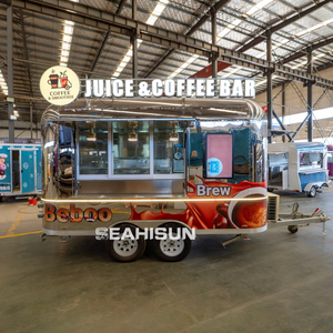 Erkundigen Sie sich nach 2025 Top-Qualit&auml;t Pizza-Lebensmittelwagen Hot Dog Street Mobile Food Trucks DOT CE-Zertifizierung Kommerzieller Lebensmittelanh&auml;nger