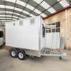 Trailer de comida quadrado branco-3m