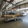 M&oacute;vil personalizado Street Kitchen Coffee Snack Helado Hot Dog Cocina de viaje de acero inoxidable Airstream Food Truck Trailer con equipo para la venta