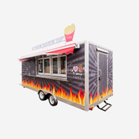 Remorque de nourriture pour barbecue-5,5 m