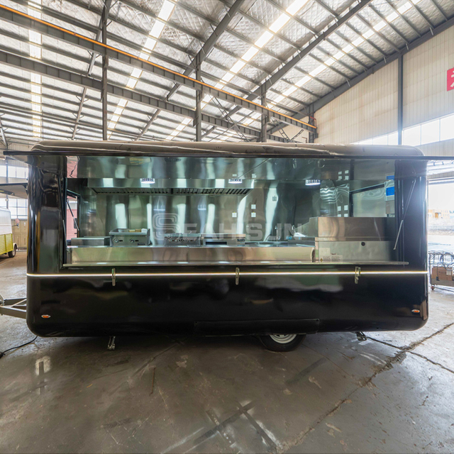 Grote voedseltrailer