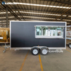  Mobiele fastfoodtruck Straatkoffie Mobiele voedselwagen Concessievoedselaanhangwagen met DOT