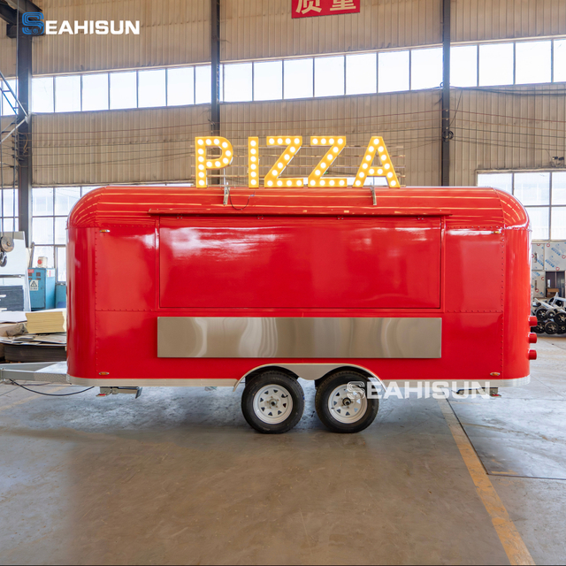 Proveedor de China, hamburguesa est&aacute;ndar de alta calidad, barbacoa, Pizza, furgoneta de comida r&aacute;pida, remolque de comida, cami&oacute;n de comida m&oacute;vil a la venta