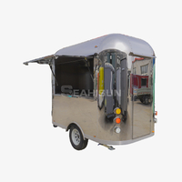 Remolque de comida Airstream de acero inoxidable-2,5 m