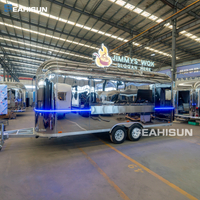 Открытый мобильный автомобиль для еды, мобильный кофе, оборудованный бургером, коммерческий кофе, уличная тележка для хот-догов, тележка для еды, печь для пиццы, прицеп для еды Foodtruck