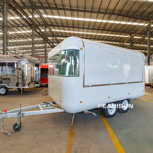 장비를 갖춘 인기 있는 독특한 디자인 16FT 모바일 패스트 푸드 트럭