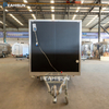  Mobiele fastfoodtruck Straatkoffie Mobiele voedselwagen Concessievoedselaanhangwagen met DOT