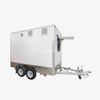 Trailer de comida quadrado branco-3m