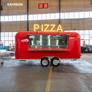 Č&iacute;nsky dod&aacute;vateľ Vysokokvalitn&yacute; štandardn&yacute; Burger BBQ Pizza Fast Food Van Food Trailer Mobiln&yacute; potravinov&yacute; voz&iacute;k na predaj