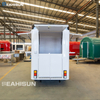 Food Truck Triciclo El&eacute;trico Compacto | Van de venda m&oacute;vel comercial com janela de servi&ccedil;o